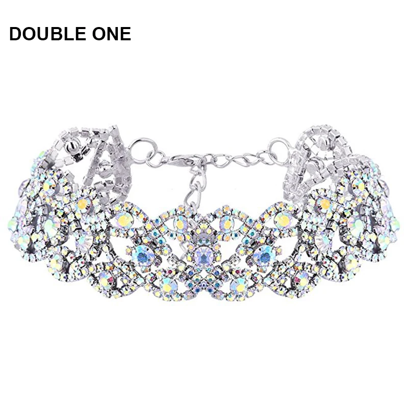 Женский чокер из сплава и фианита 2017 | Украшения аксессуары