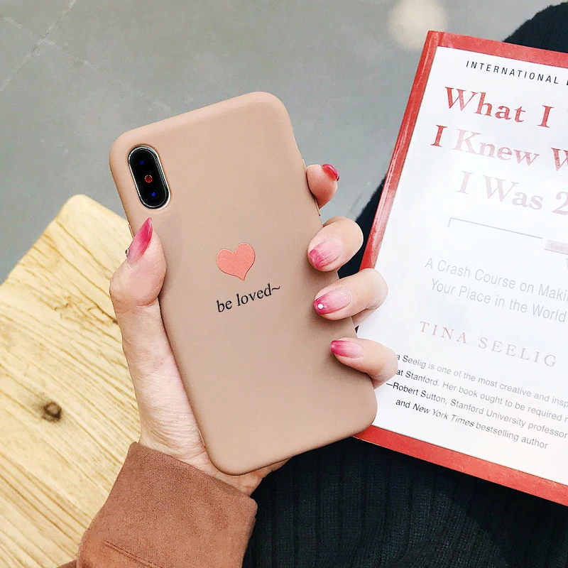 Чехол для телефона GlamPhoneCase милое Красное сердце любовь iPhone 7 8 Plus XS Max XR чехлы X 6 S