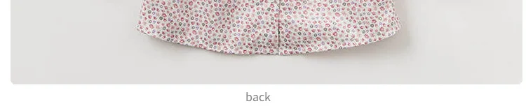 DBM9442 dave bella autumn winter infant baby girls fashion plaid shirt kids cotton casual floral tops children high quality tops