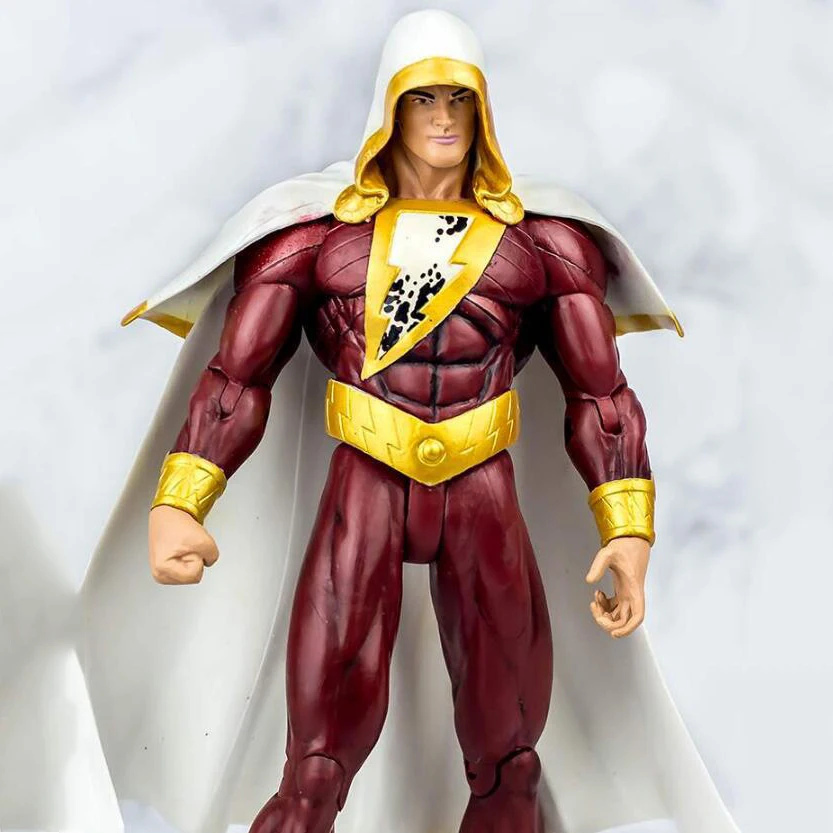 DC Shazam фигурка черного Адама модель капитан Игрушки Коллекции