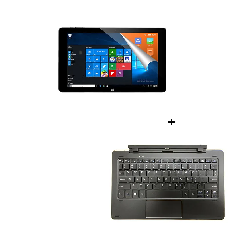 ALLDOCUBE iwork10 Pro 10," IPS 1920*1200 четырехъядерный Windows 10 планшет 4 Гб RAM 64 Гб Rom Windows 10+ Android5.1 - Комплект: bundle 1