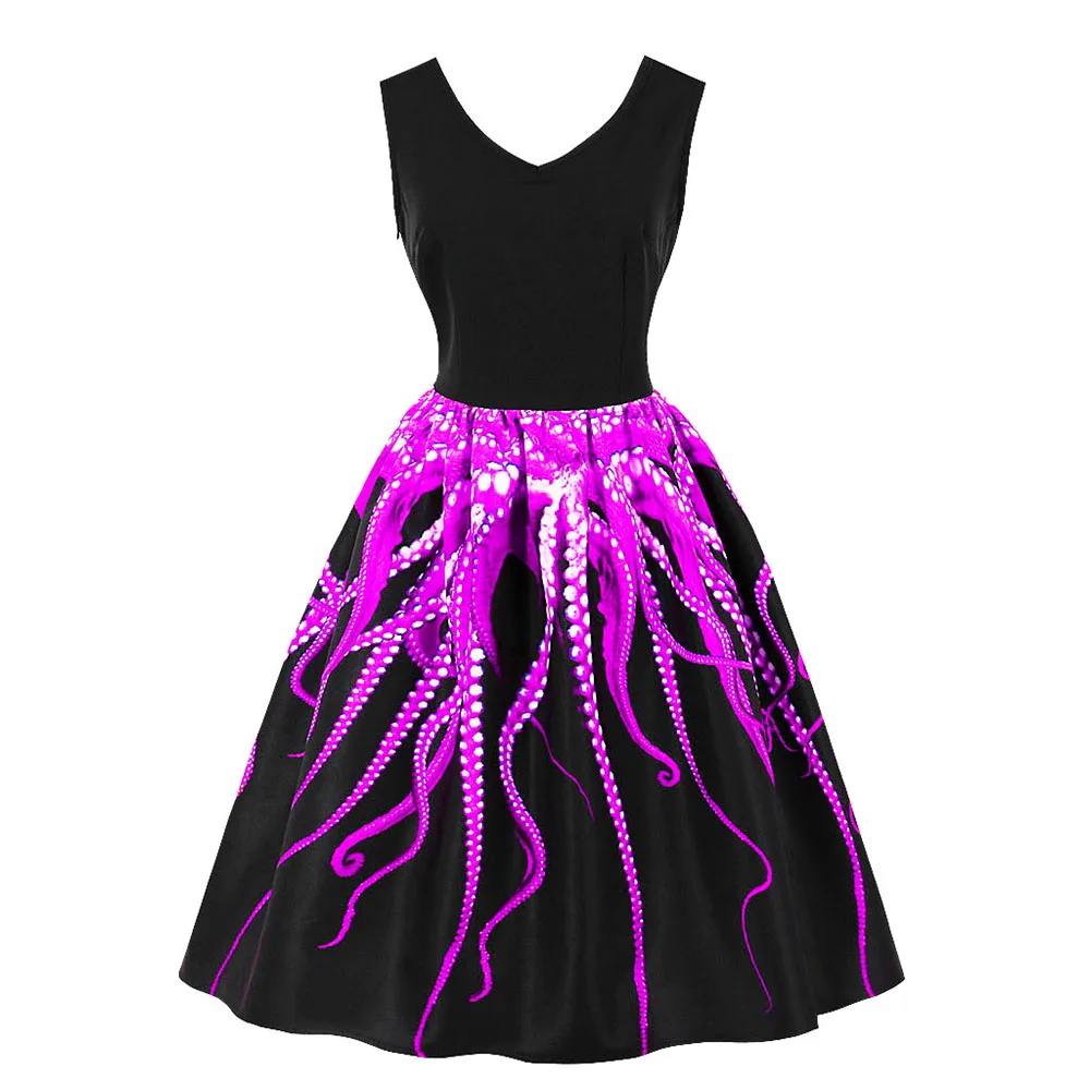 2018 Настоящее Новое полиэфирное ТРАПЕЦИЕВИДНОЕ лоскутное кружевное платье на