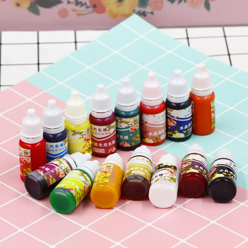 

Hot High Concentration UV Resin Liquid Pearl Color Dye Pigment Epoxy for DIY Jewelry Making Crafts jewelry making sieraden maken