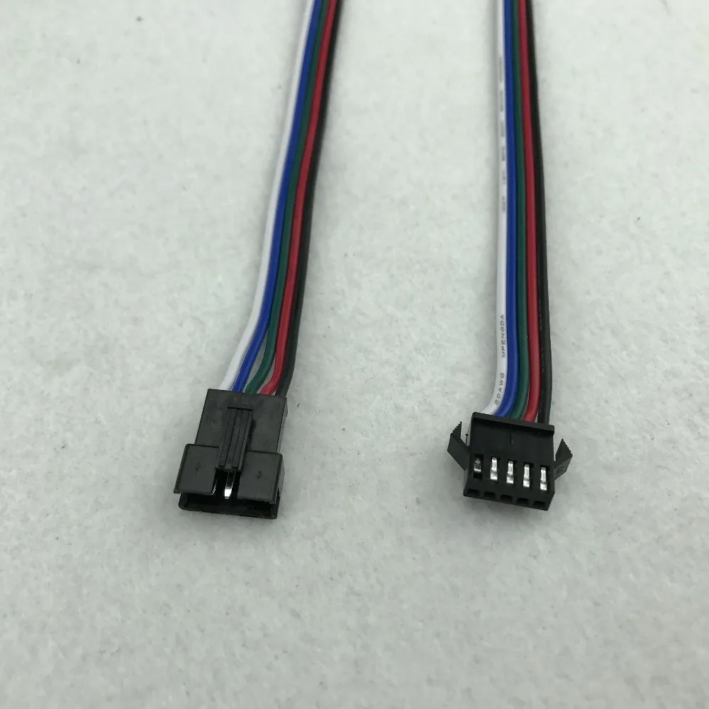 5PIN JST вилка и розетка с длиной 15 см каждый 20AWG провод