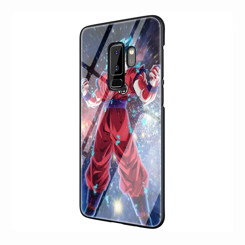 G11 Dragon Ball Z Saiyan Goku закаленное Стекло мягкий чехол для телефона для samsung Galaxy S7 край S8 S9 S10 Note 8, 9, 10, плюс A10 20 30 40 50 60 70 - Цвет: G11