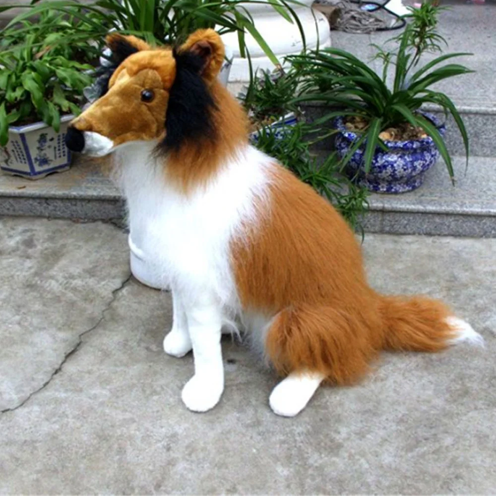Fancytrader 60 см огромная милая плюшевая игрушка пастушья 24 дюйма|toy plush|doll plush toybig dogs kids