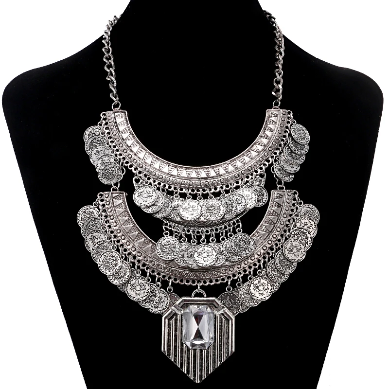 Женское Ожерелье чокер в винтажном стиле|layered necklace|multi layer necklacefashion necklace |