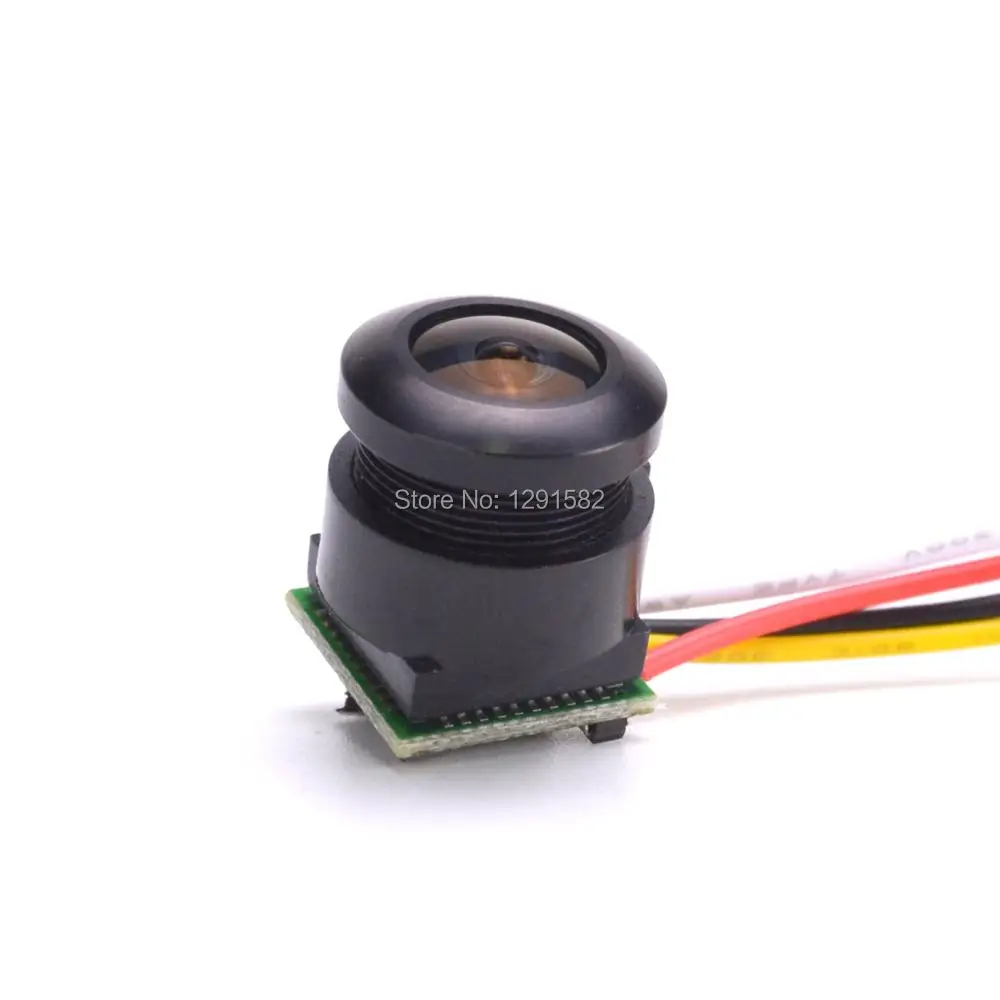 FPV 1200TVL 120 градусов сверхмаленькая цветная видеокамера с аудио для Mini RC 200 250 300
