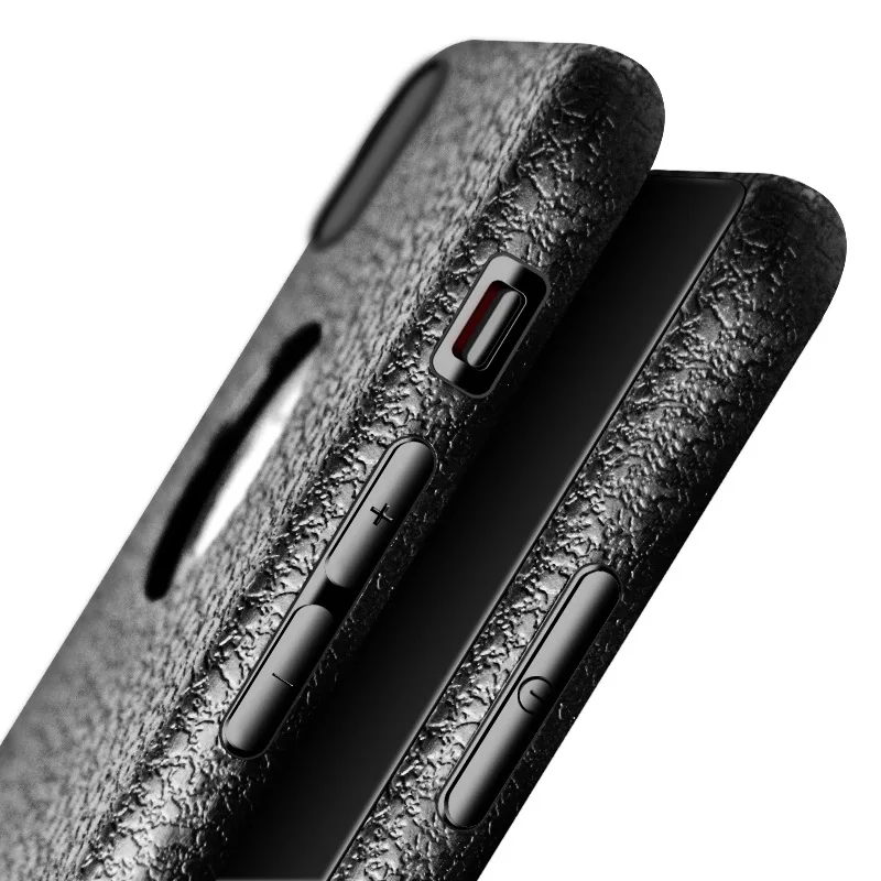 Чехол из натуральной кожи для iPhone X XS XR мягкий чехол ТПУ с логотипом 6 7 8 Plus |