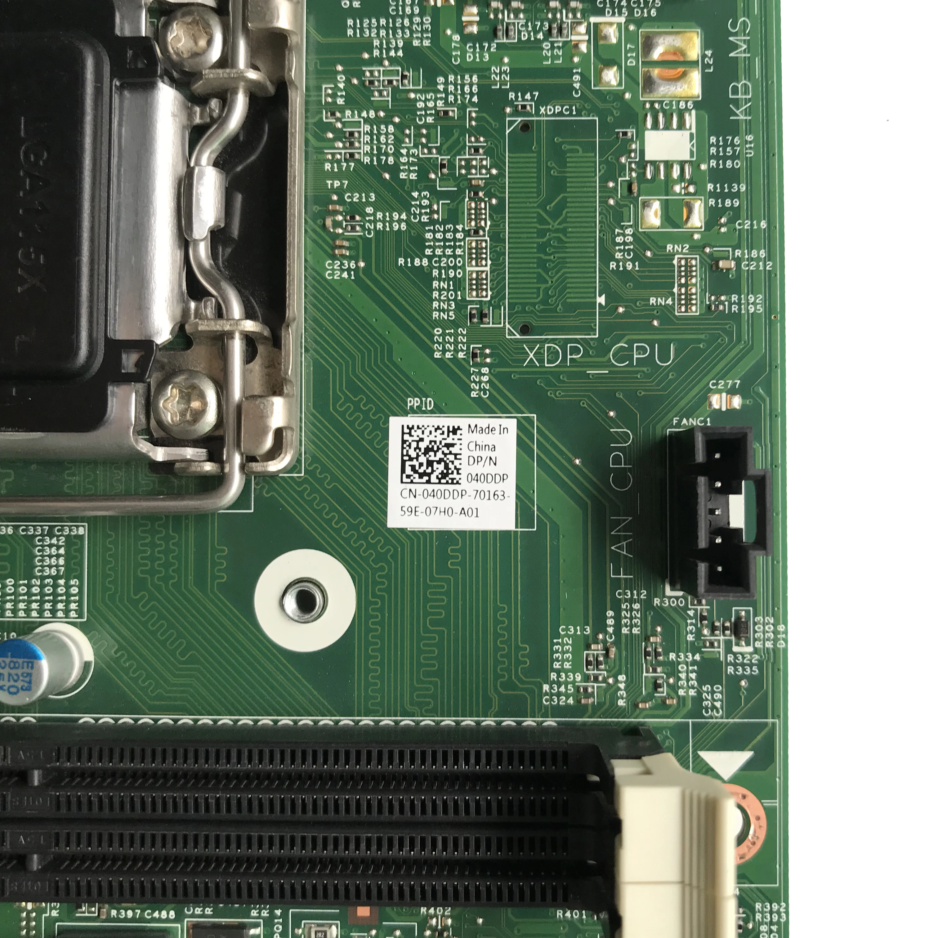 SZWXZY для DELL 3020 LGA1150 H81 VJ4YX CN 040DDP 40DDP DDR3 настольная материнская плата 100% хорошее