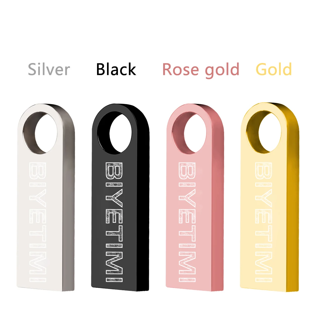 Biyetimi usb флэш накопитель 4 Гб до 64 карта памяти цвета Флешка водонепроницаемый