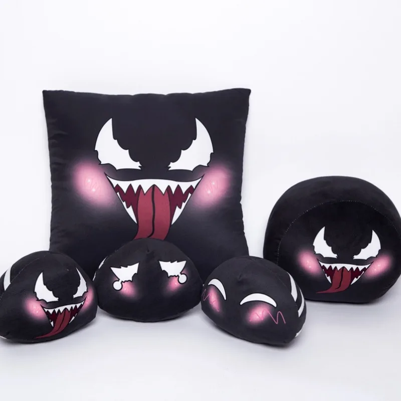 Супергероев Марвел Venom модная персональная игрушка Человек паук подушка мягкая