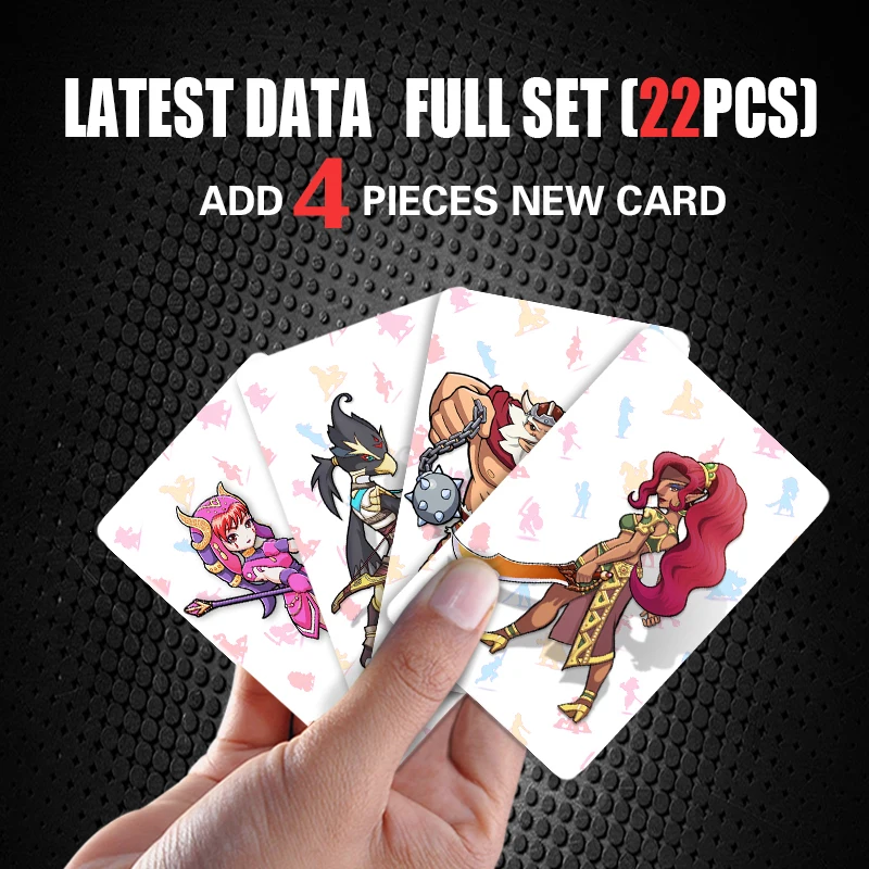 

22pcs/lot NFC215 Zeld Legend Card Tag Data NFC Game Cards Mario 20 Heart Wild Wolf card Children's toys Birthday gifts