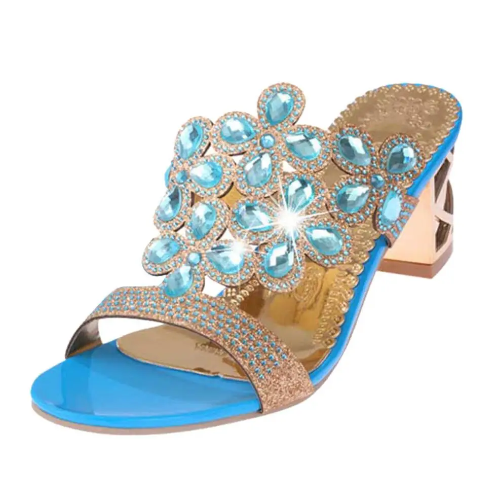 SAGACE/женские летние модные Вьетнамки босоножки на высоком каблуке обувь для