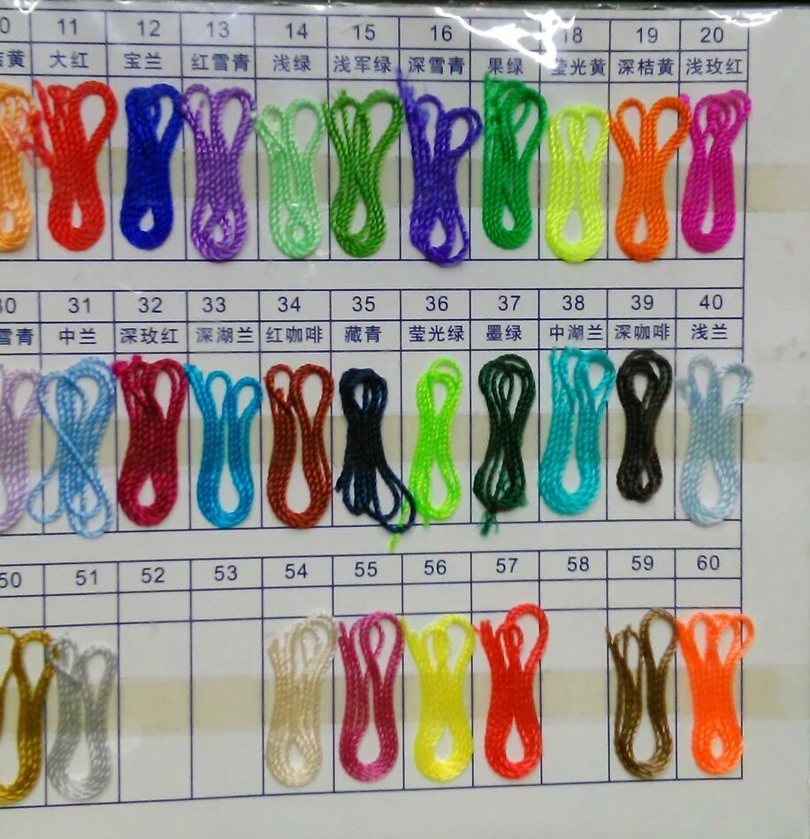 Вы выбираете! 0 8 мм нейлоновый шнур веревка макраме браслет нить Cords-3200m/10