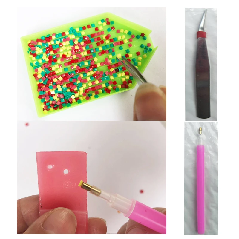 3D DIY алмазная живопись полная квадратная дрель &quotПодсолнух&quot 3 шт. Алмазная