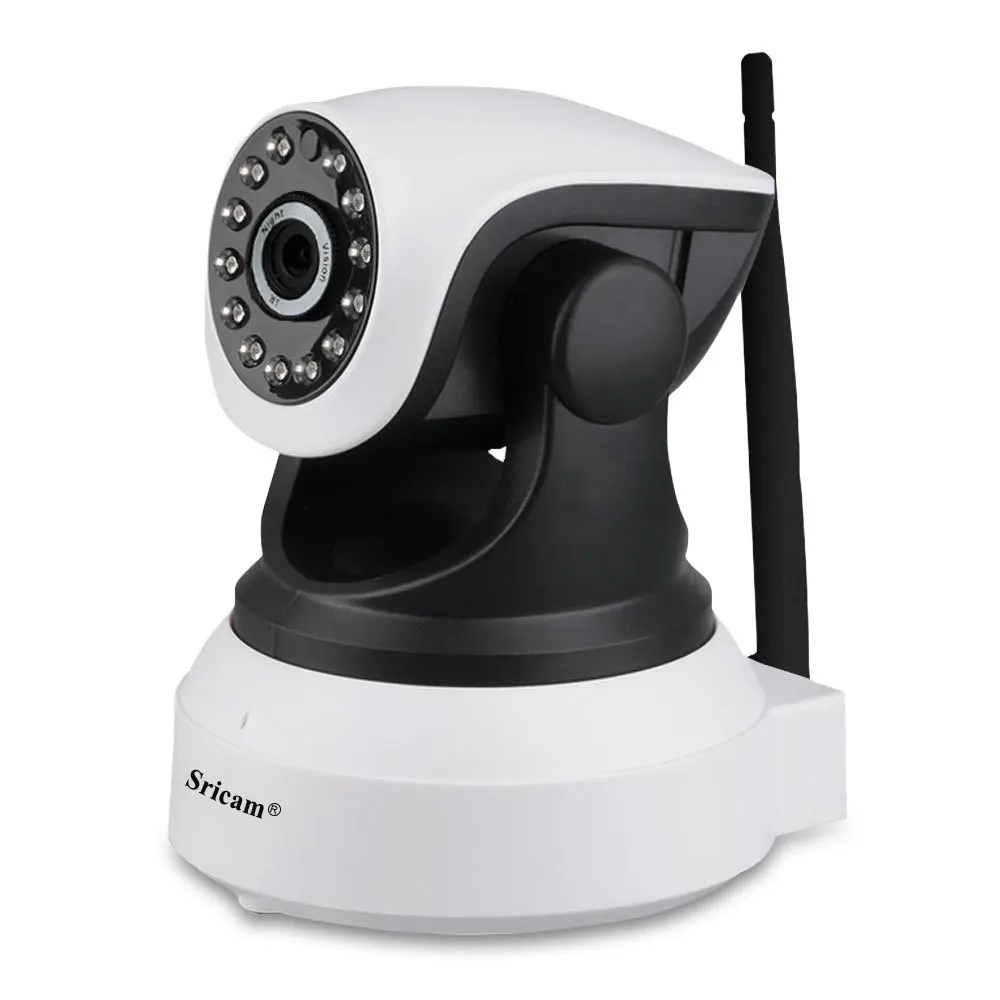 Sricam SP017 720PHD IP Камера Беспроводной ИК Ночное видение NVR P2P обнаружения движения PanTilt
