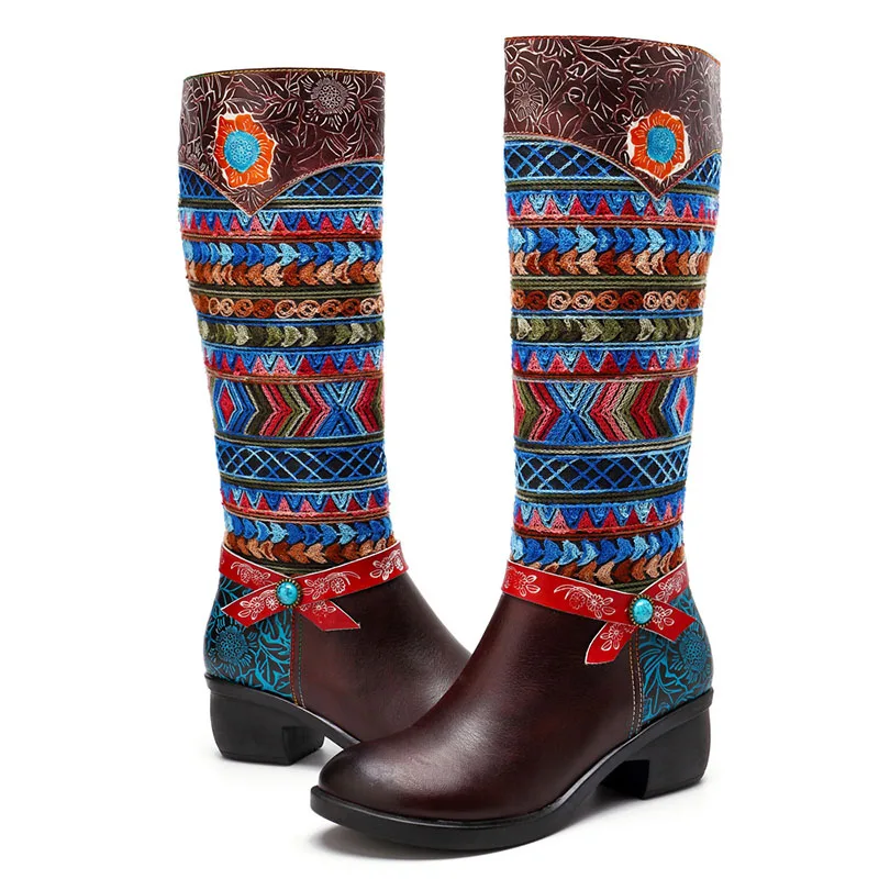 SONDR botas altas/длинные резиновые сапоги на платформе цвет коричневый натуральная