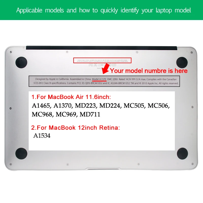 Леопардовый чехол для MacBook Air 11.6 дюймов Hard Shell защитный Macbook 11 Apple узоры Всеобщая