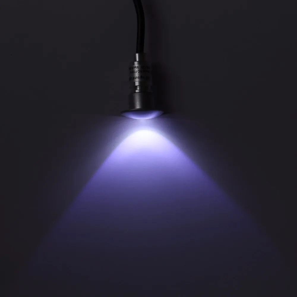Алюминий IP65 светодиодный Патио торшер 12V 0,6 W SMD2835 светодиодный подземный лампа для загара наружной отделки лампы пол Лестницы приспособление