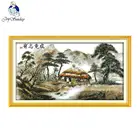 Joy Sunday, где есть воля, есть путь, китайский афоризм, наборы для рукоделия, вышивка, домашний декор, вышивка крестиком, узор