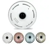

960P/1080P панорамный вид 360 градусов объектив рыбий глаз WIFI IP-камера