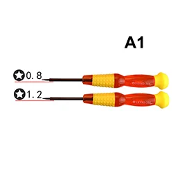 FI-22-A1-2Pcs Y-тип Y0.6 Y2.0 пятизвездочная 0,8 1,2 Phillips шлицевая отвертка для iPhone 4S 5S 6S 7 телефон ПК инструмент для ремонта - Цвет: FI-22-A1-2Pcs