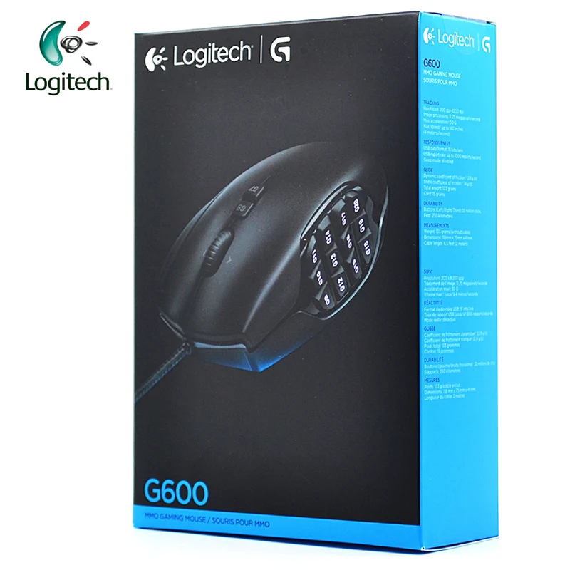 Logitech G600 MMO  ,     8200DPI, , 17  ,