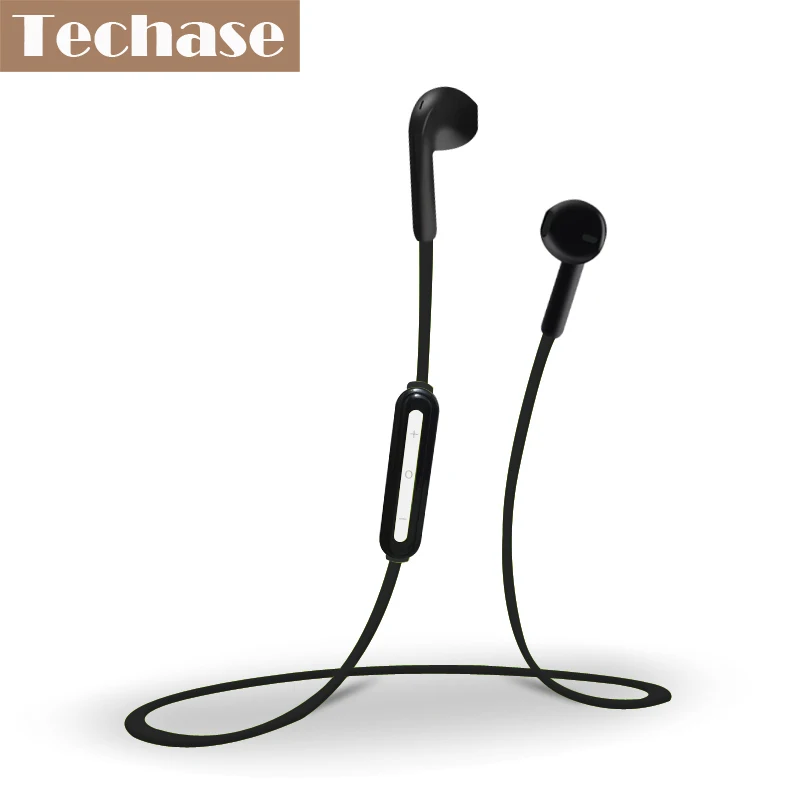 Techase спортивные Беспроводной наушники Bluetooth 4.1 объем Управление с микрофоном HiFi