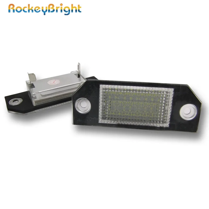 Rockeybright Автомобильный светодиодный номерной знак освещение лампа для Ford Focus C-MAX MK2