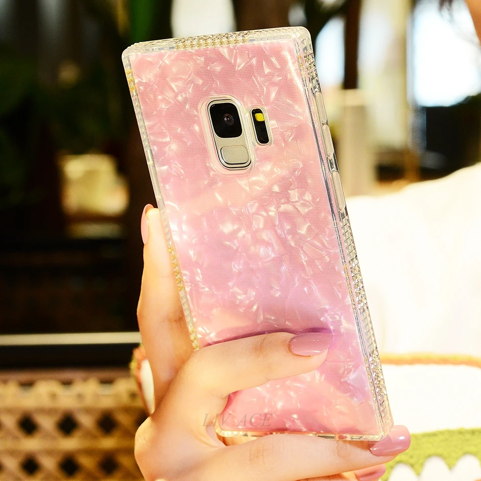 Чехол для телефона на samsung galaxy S9 A6 A8 плюс j4 j6 j8 2018 j5 j7 prime 2017 ЕС 2016 J2 pro duo Алмазный
