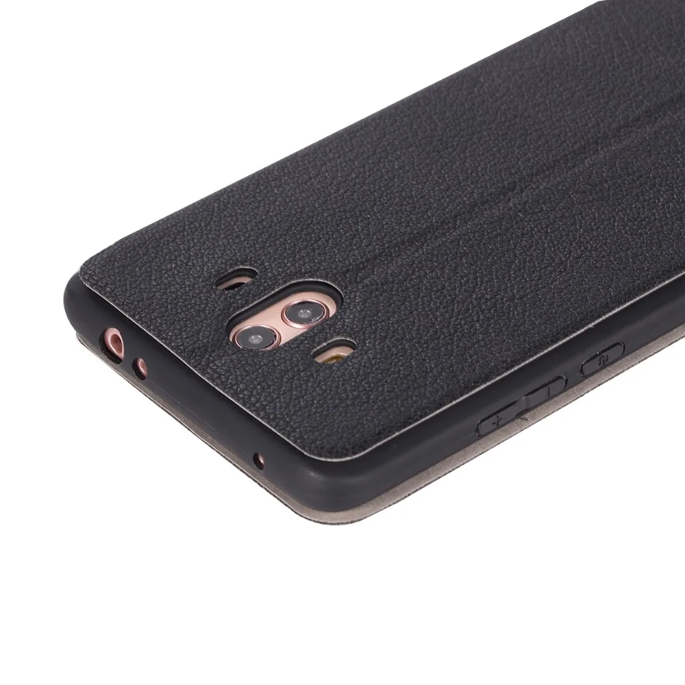 MSK для huawei Mate10 случае Роскошные латунной пряжкой кожаный бумажник флип чехол