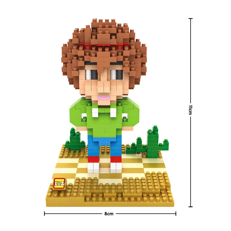 Завод Nanoblocks Дома Серии Пластиковые Мини Блоки LOZ Мультфильм DIY Строительство
