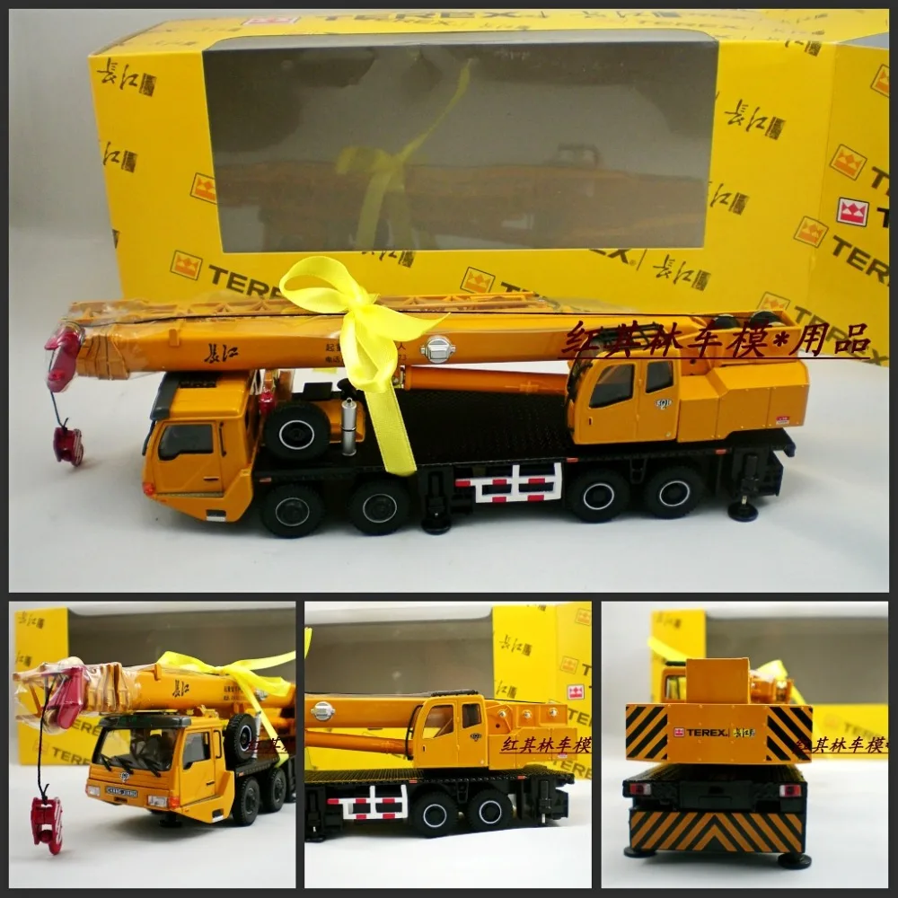 Редкие литые игрушки модель TEREX масштаб 1:50 оригинальный Changjiang мобильный кран