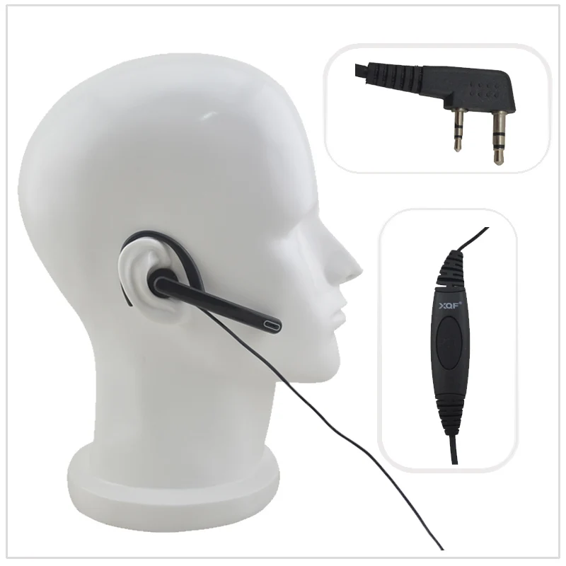 Однопроводная Бриллиантовая планка с микрофоном для Kenwood Baofeng|plug in mp3 player|plug usbplug