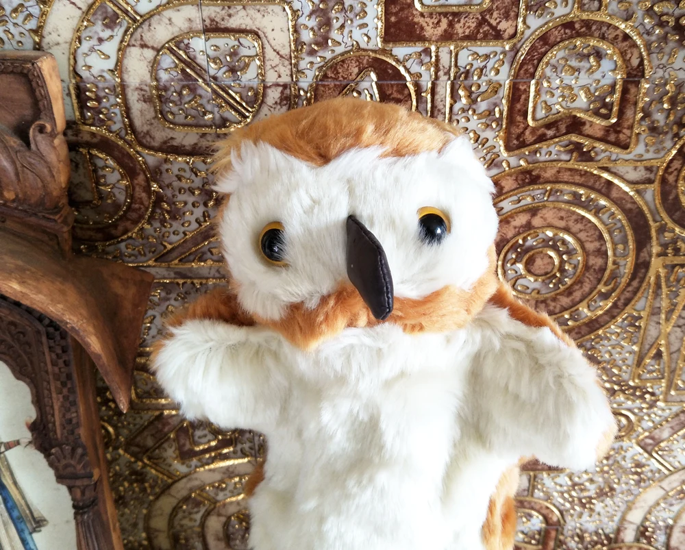 Children Night Owl Bird Infant Baby Hand Plush Stuffed Puppet Toys Christmas Birthday Gifts | Игрушки и хобби
