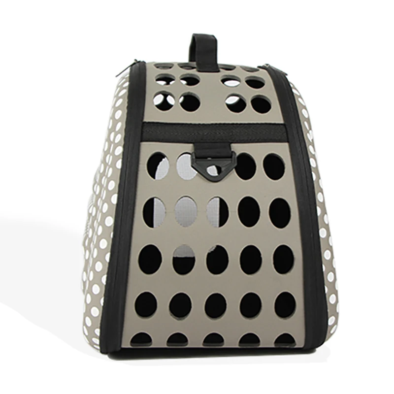 EVA Dog Backpack Foldable Pet Carrier Easy To Carry Outdoor Shoulder Bag Non-toxic Comfortable Supplies Small Bags | Дом и сад