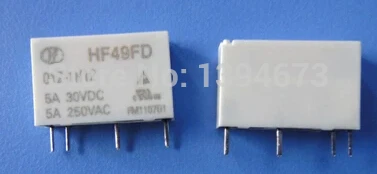 

HOT NEW HF49FD-012-1H12 HF49FD 012-1H12 012 1H12 12VDC 12V relay DIP4