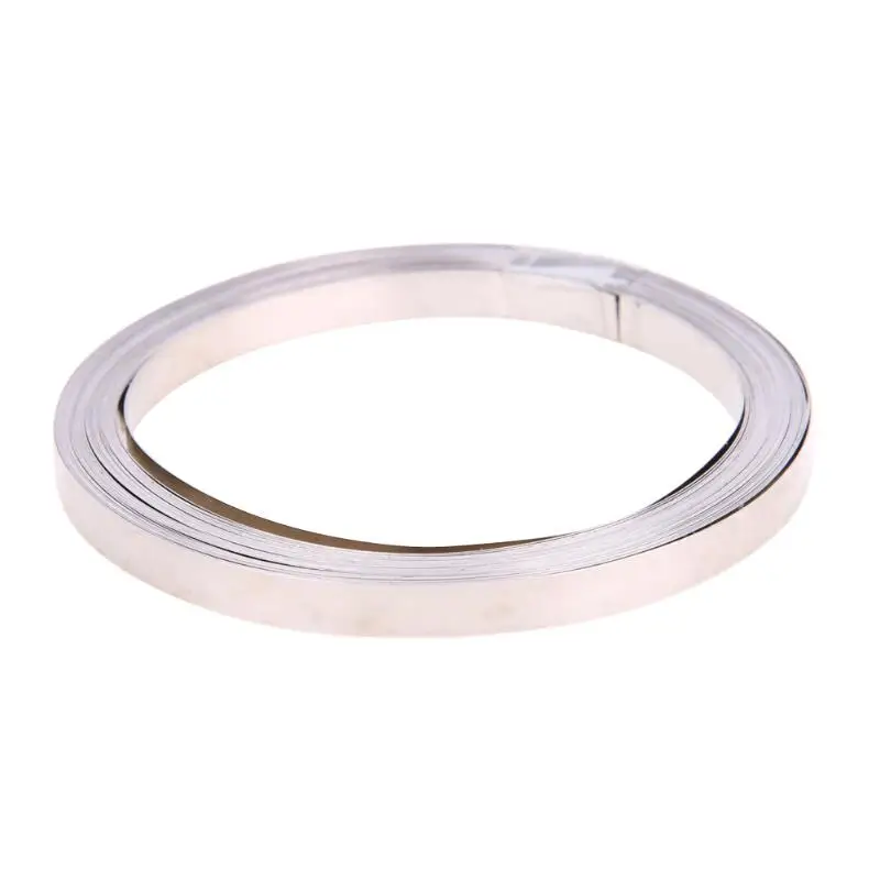 5M 0.12x4mm пластина из чистого никеля Никель полоска для Li 18650 Батарея точечной