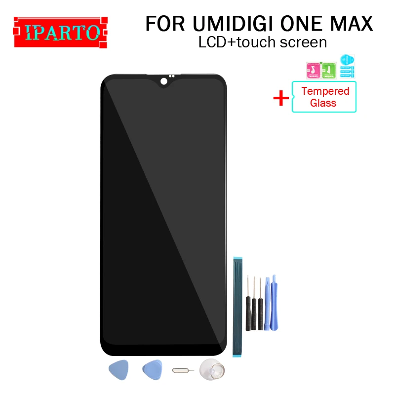 6,3 дюймов UMIDIGI ONE MAX ЖК-дисплей+ сенсорный экран дигитайзер сборка ЖК+ сенсорный дигитайзер для одного MAX+ Инструменты