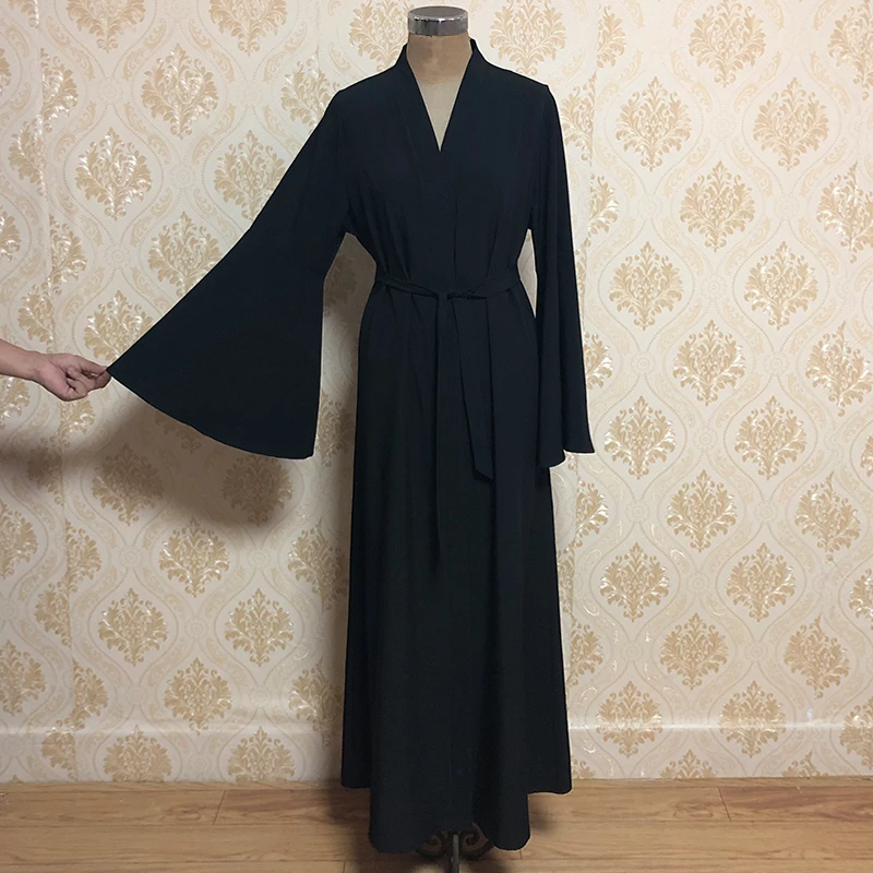 Мусульманское платье мусульманская одежда Турецкая абайя кафтан платье кафтан Женский Труба рукава платье турецкие платья абайя