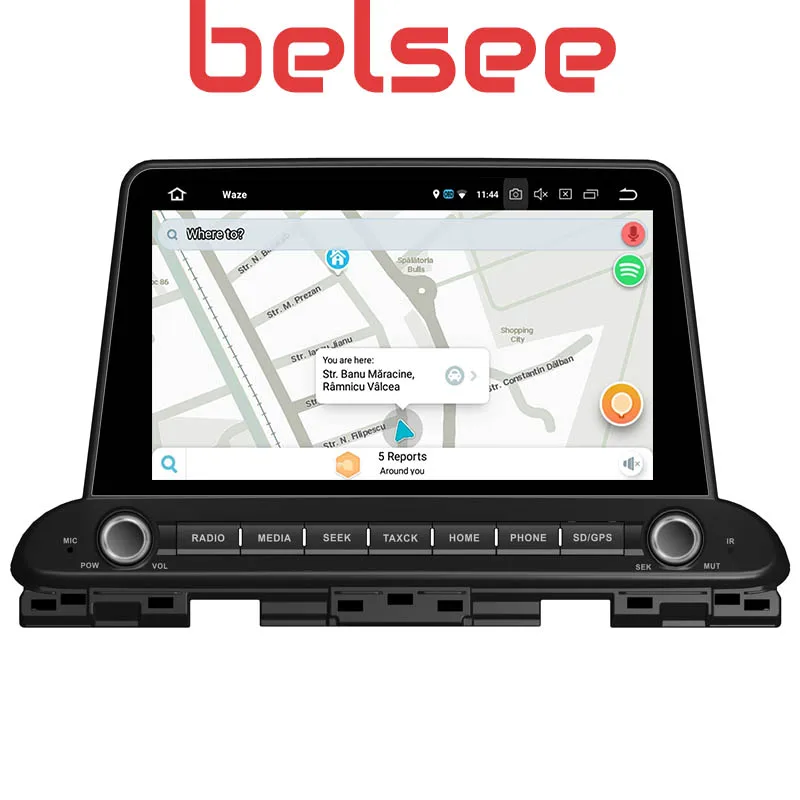 Автомагнитола Belsee для Kia Cerato Forte 2018 дюйма с IPS-экраном 8 ядер 4 Гб 32 ГБ Android Carplay Bluetooth