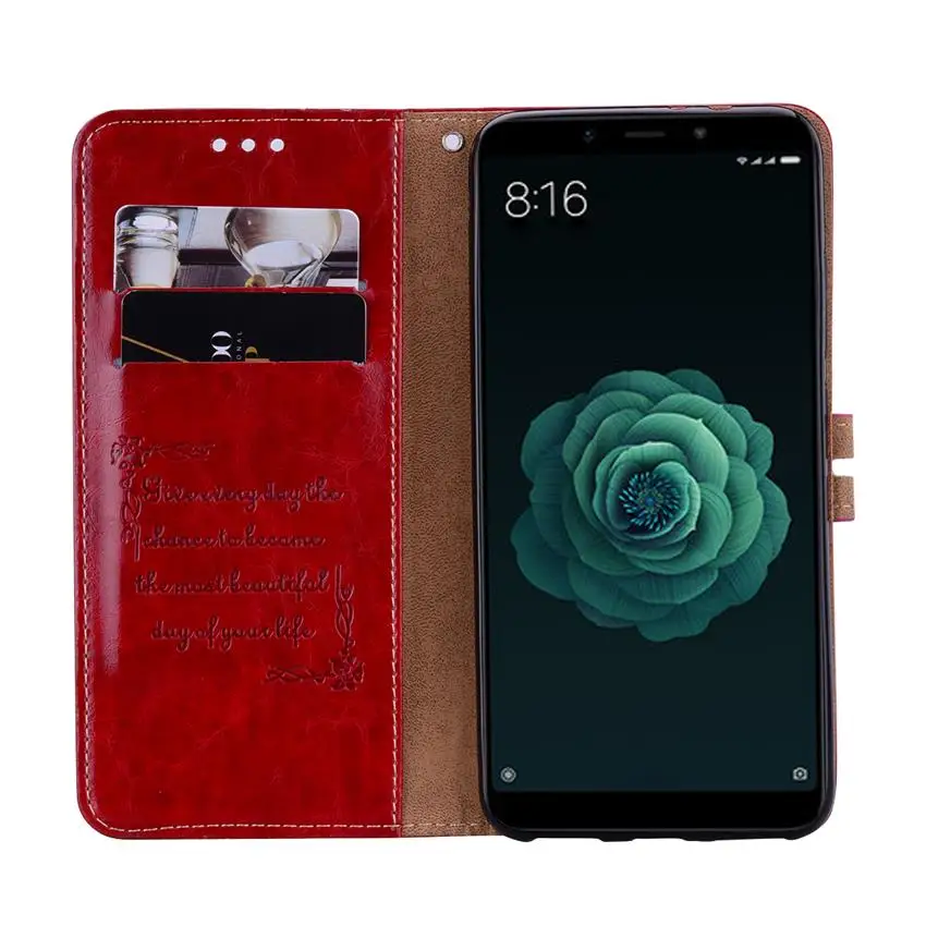 Чехол для телефона Mi 6X чехол с откидной крышкой из мягкого ТПУ Xiaomi A2 MI 6 X A 2