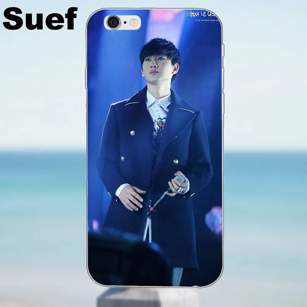 Супер Junior Donghae ryewook TPU Модный Оригинальный для iPhone 4 4S 5 5S 5C SE 6 6S 7 8 Plus X Galaxy J1 J3 J5 J7 A3 A5