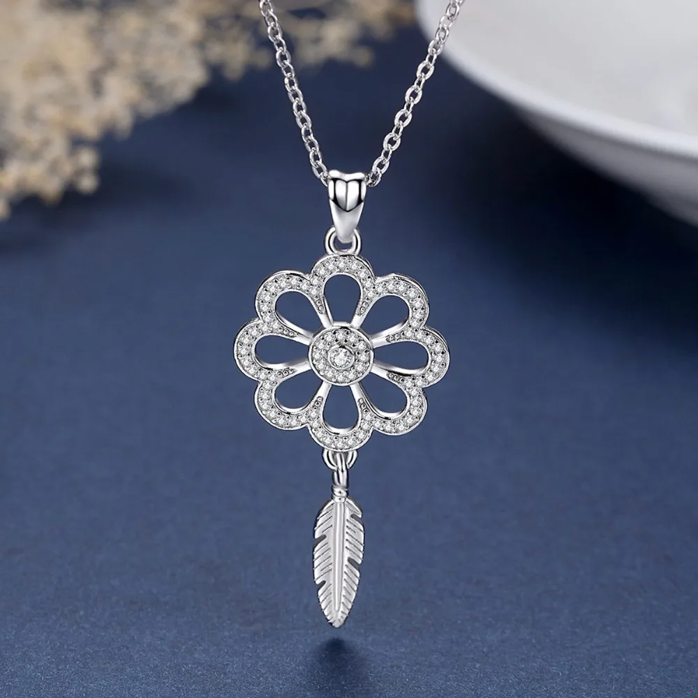 Юдора реальные 925 пробы с украшениями в виде серебристых кристаллов AAA CZ цветок