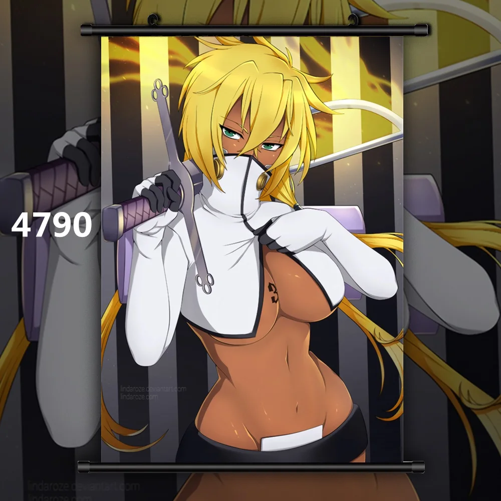 4790 Bleach коллекции Rukia Aizen Ichigo Renji Аниме Манга настенный плакат свиток F - Цвет: 4790