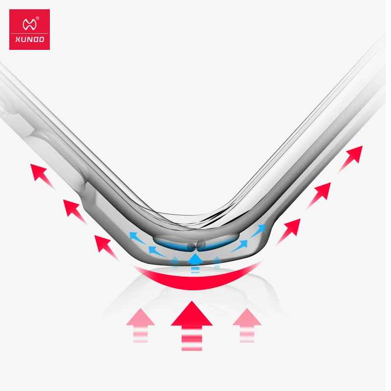 XUNDD анти-impaction защитный чехол для телефона huawei P20/P20 Pro модный прозрачный с