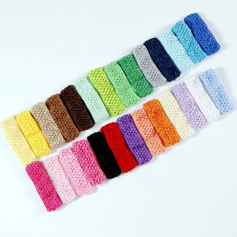 27 шт./лот лидер продаж 1 5 &quotдетские повязки для волос вязаные детские ленты