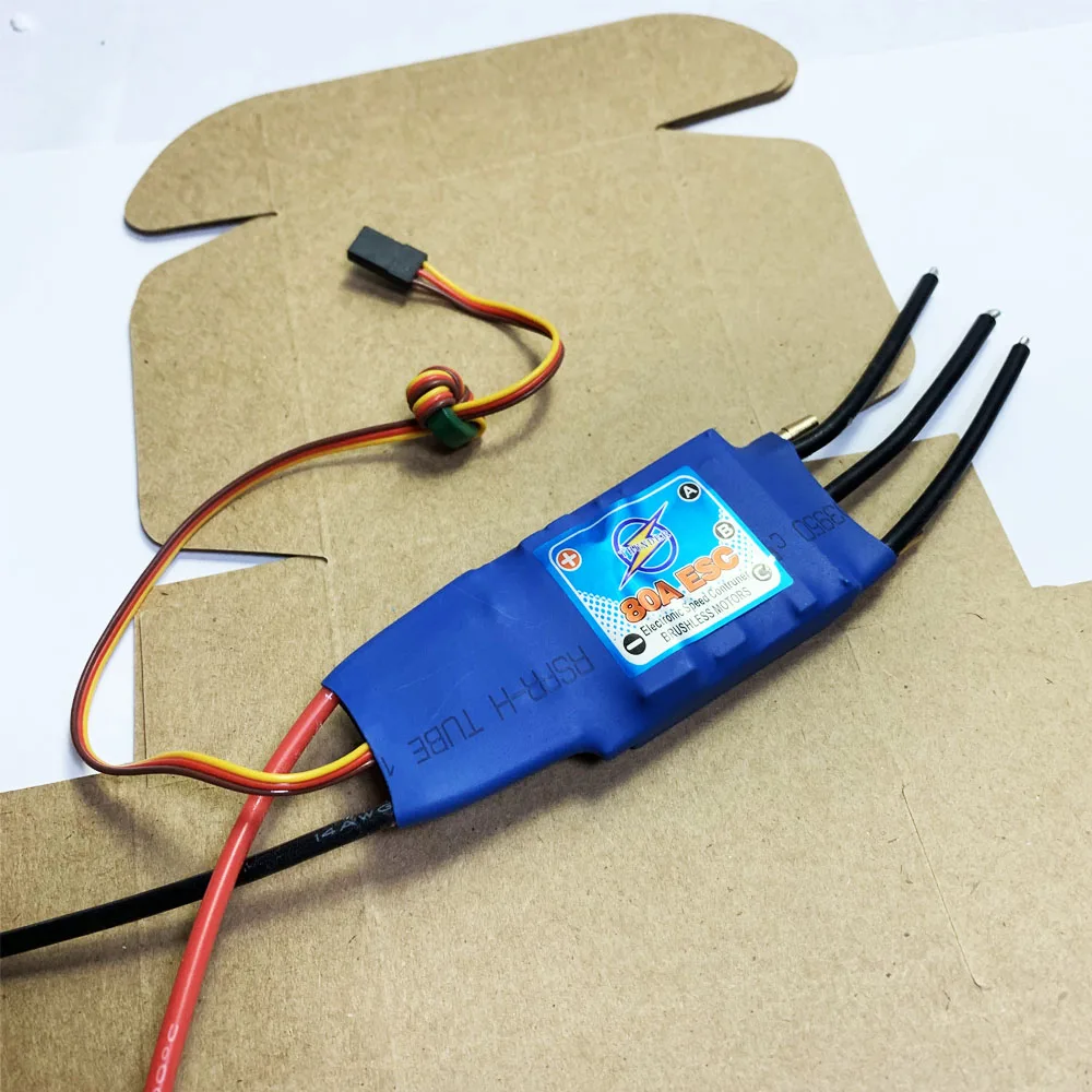 80A Швейцарский бесщеточный двигатель электронный контроль скорости с водяным