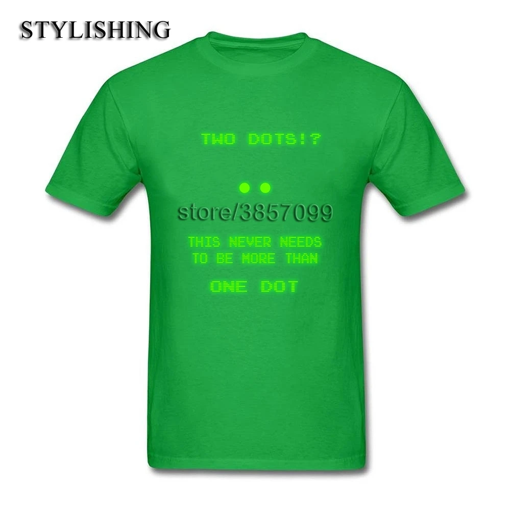 New Arrival 100% Cotton Short Sleeve O Neck Stunning T-Shirt Two Dots! | Мужская одежда
